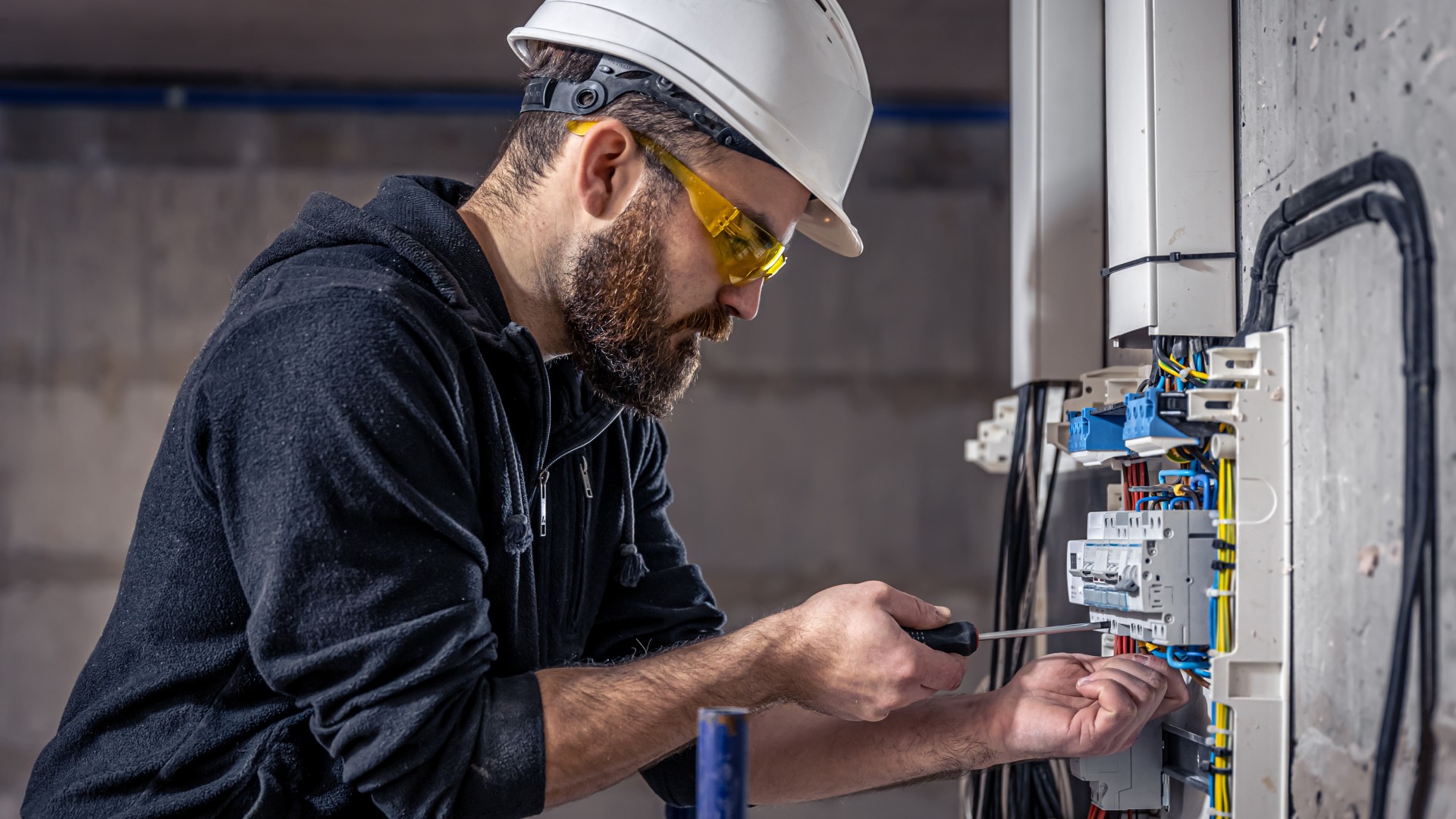 Elektroverteilung und Smart-Meter